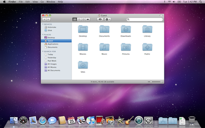 mac osx how much space for system